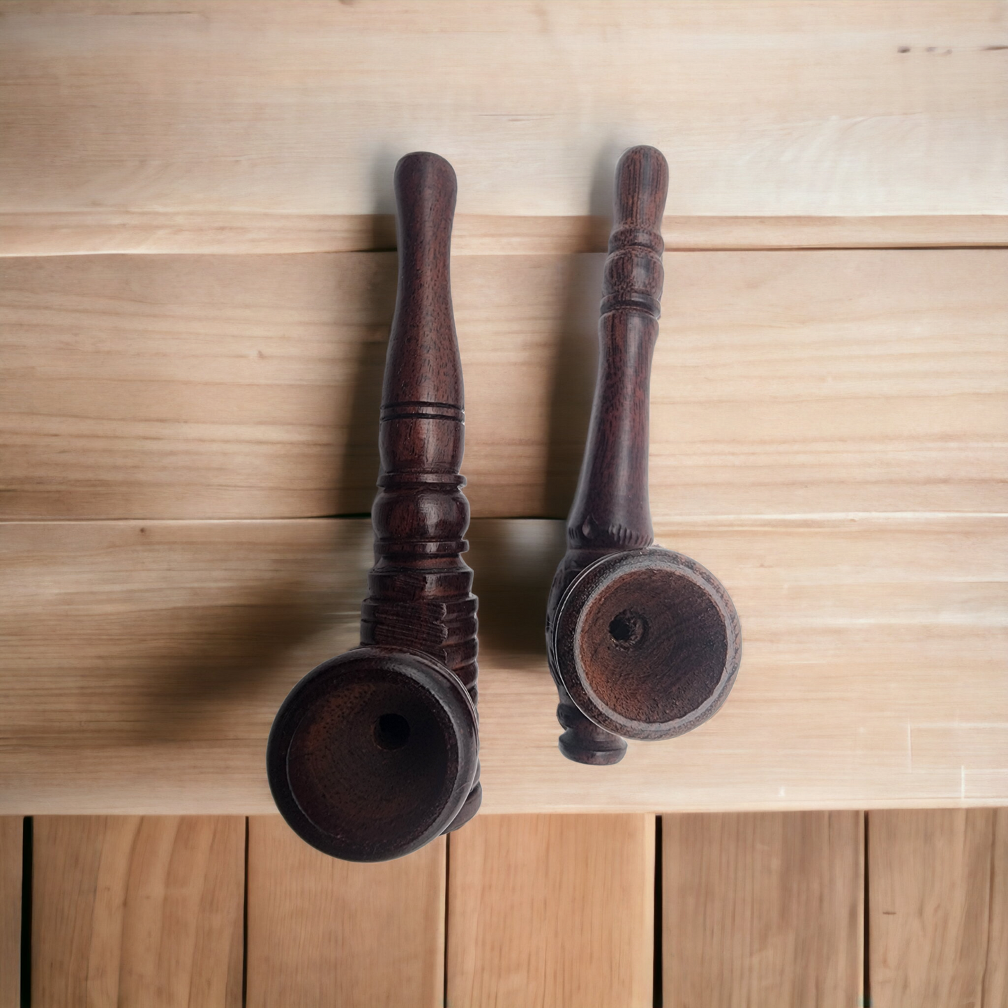 Carved Rosewood Pipe