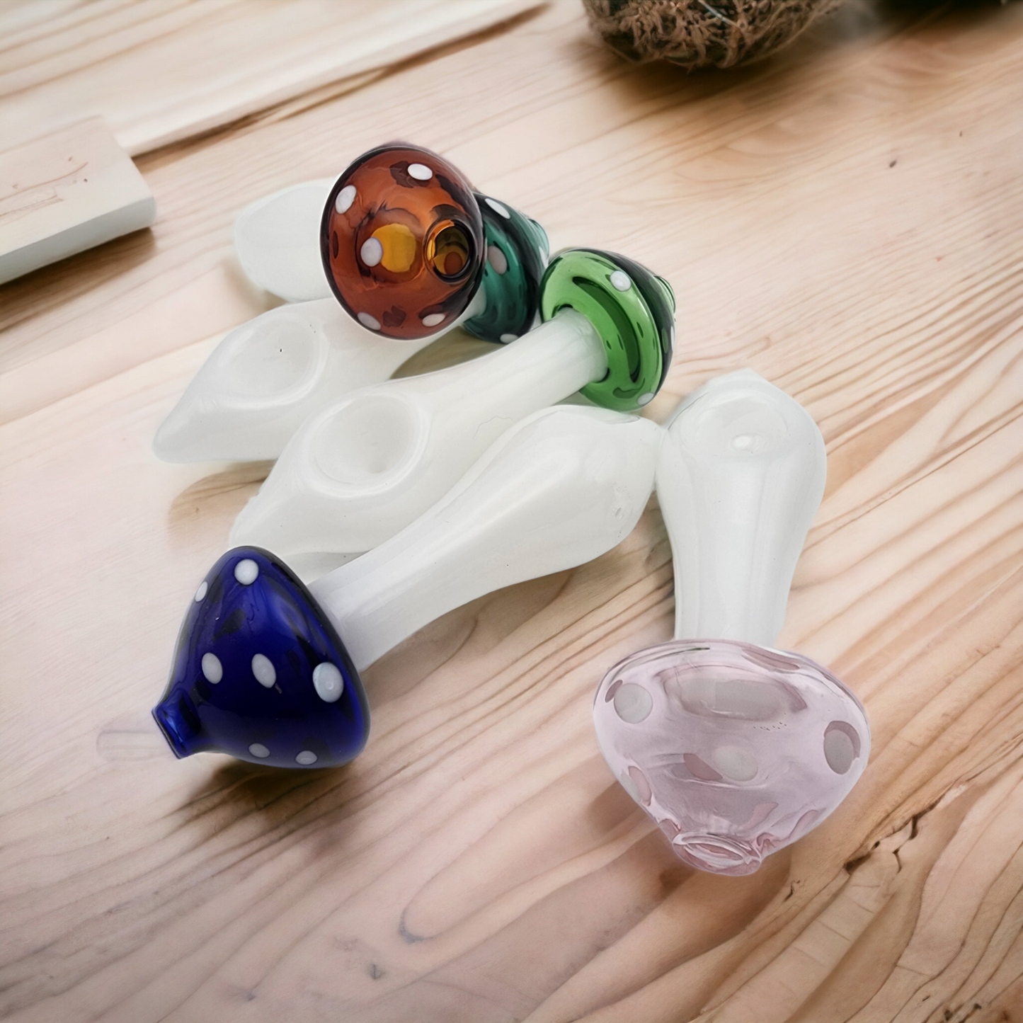 Mushroom Glass Pipe