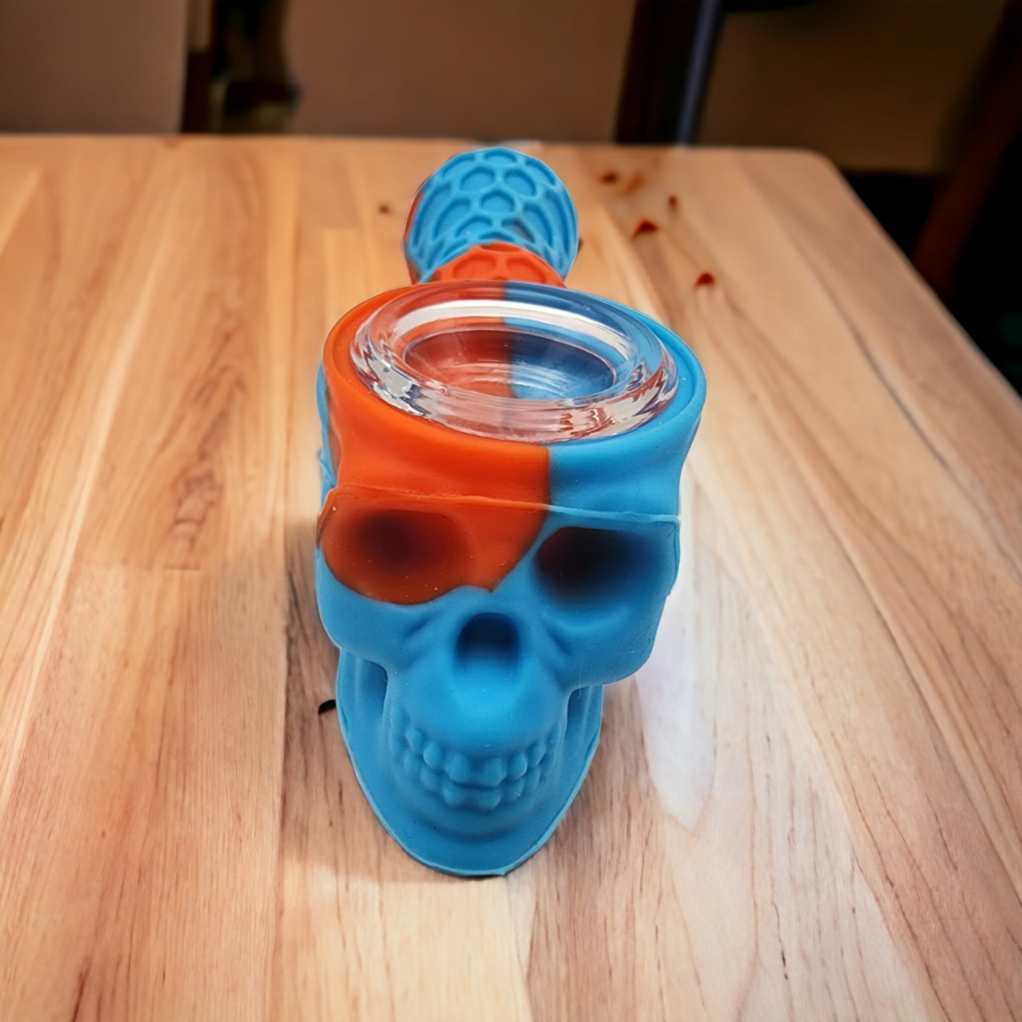 Skull Silicone Pipe