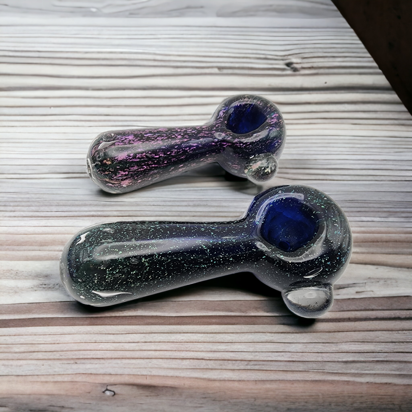 Dichrotic Glass Spoon Pipe