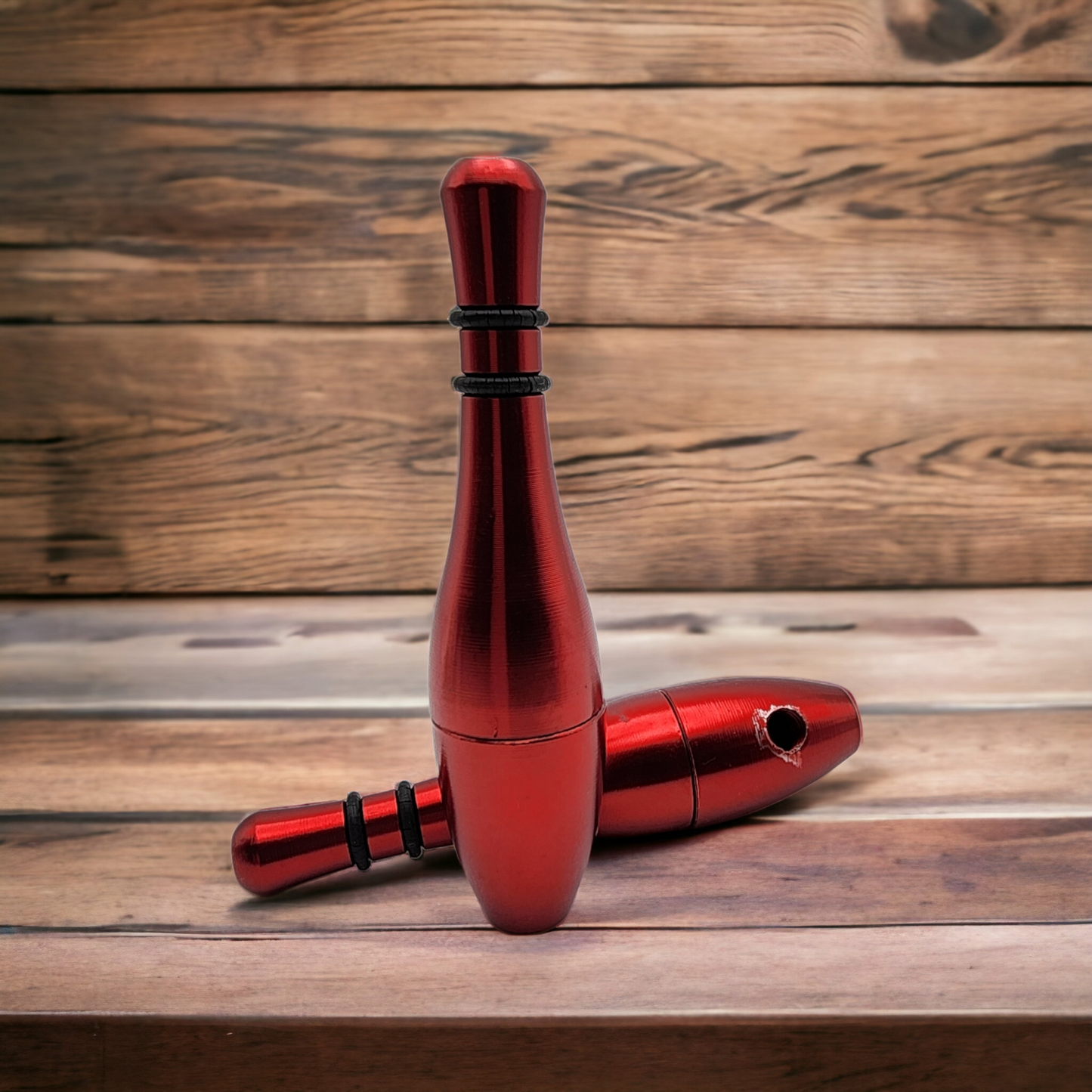 Stealth Metal Bowling Pin Pipe