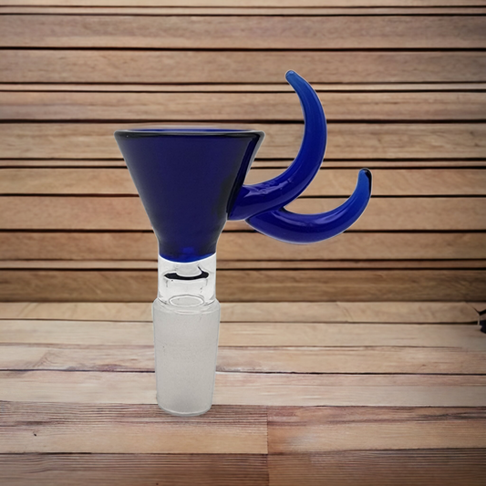 Blue Double Hook Funnel Bowl