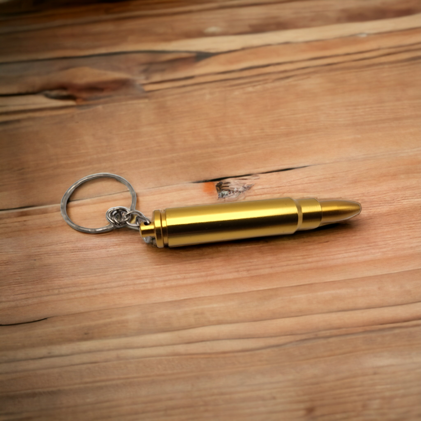 Stealth Metal Transforming Bullet Pipe Keychain