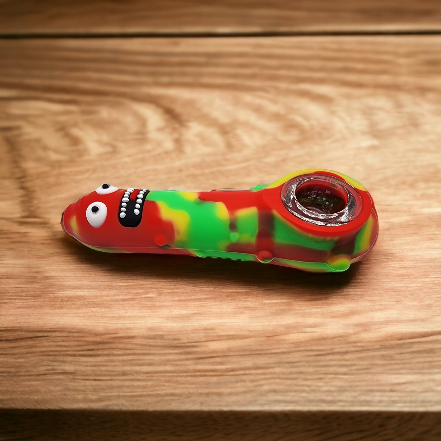 Pickle Rick Silicone Pipe