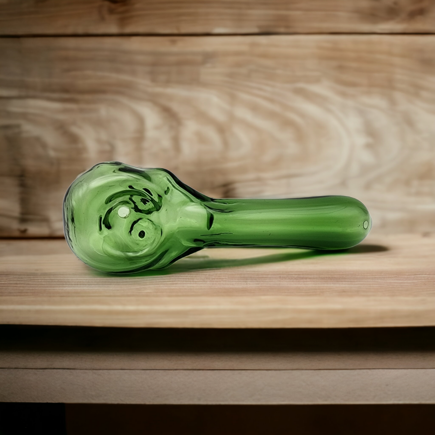 Alien Skull Glass Pipe