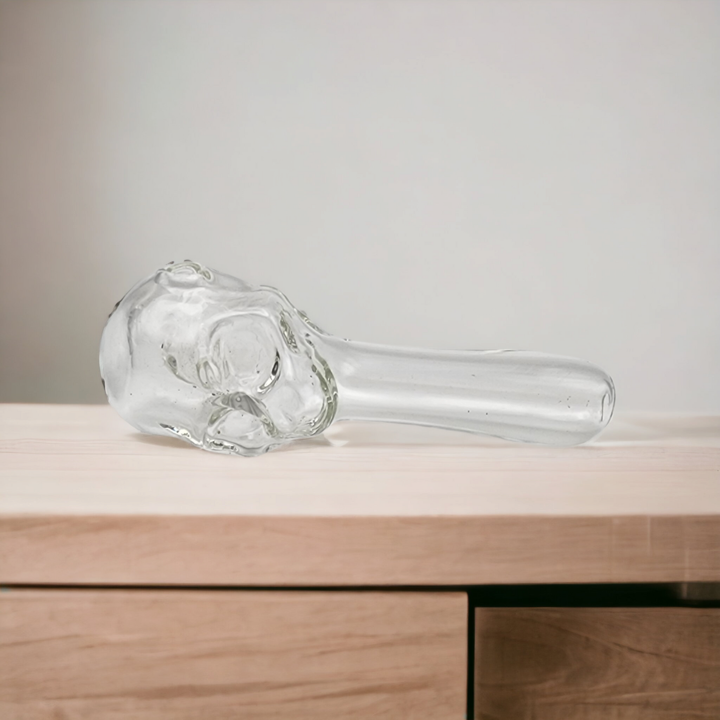 Alien Skull Glass Pipe